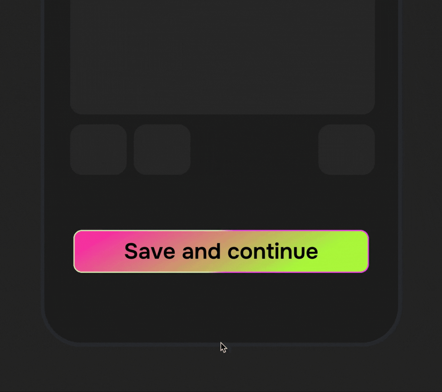 Button animation